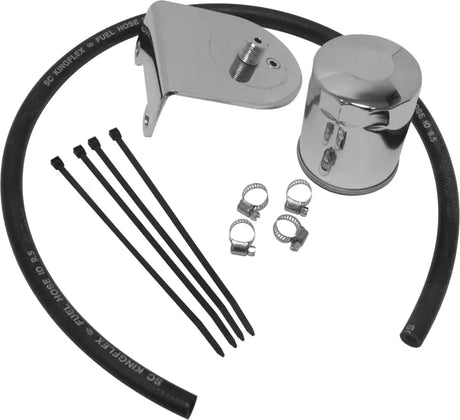 HARDDRIVE Chrome Remote Oil Filter Kit Bt 70 99 for Powersports