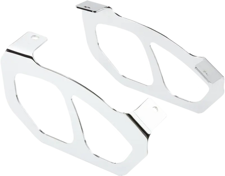 Saddlebag Lid Guards Chrome Kaw Nomad/Voyager 1700 - COBRA