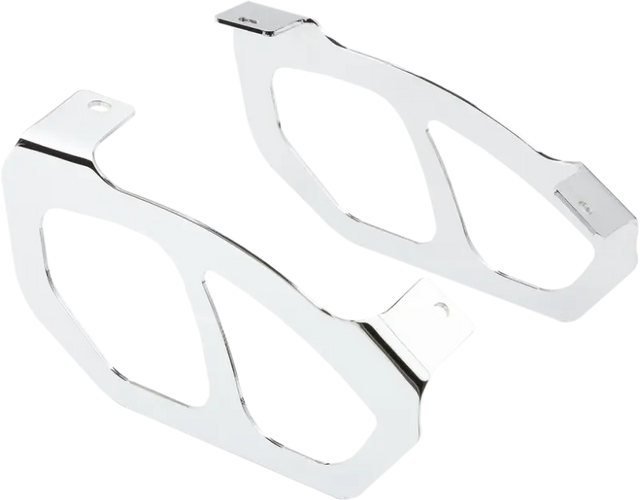 Saddlebag Lid Guards Chrome Kaw Nomad/Voyager 1700 - COBRA