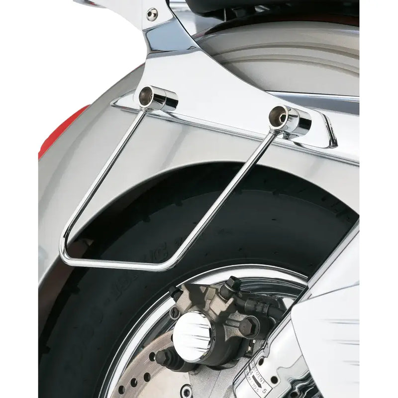 Saddlebag Supports Chrome Suz Marauder 97 04 - COBRA