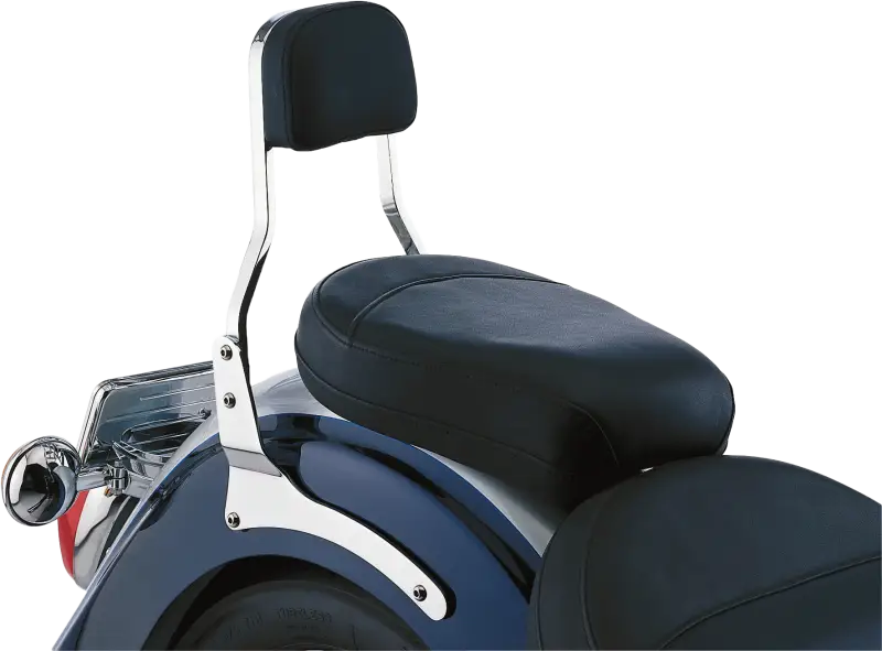 Short Sissy Bar W/Pad Chrome Yam Raider 08 18 - COBRA