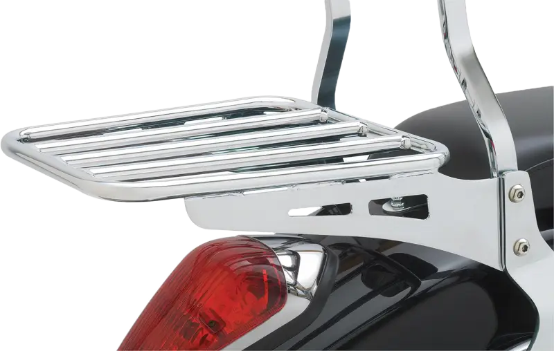 Sissy Bar Luggage Rack Tube Chrome - COBRA