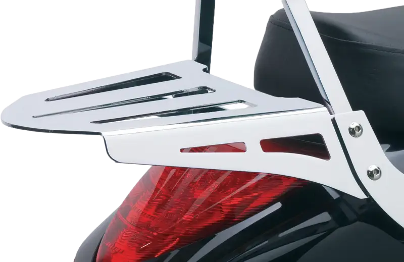 Sissy Bar Luggage Rack Formed Chrome - COBRA