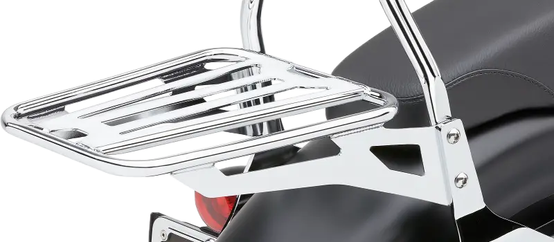 Sissy Bar Luggage Rack Tube Chrome - COBRA