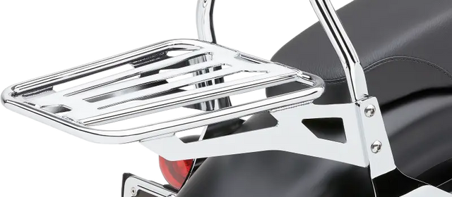 Sissy Bar Luggage Rack Tube Chrome - COBRA
