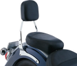 Std Sissy Bar W/Pad Chrome Hon 750 C2/Phantom 07 17 - COBRA