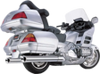 Slip On Billet Tips Chrome Hon Gl1800 01 10 - COBRA
