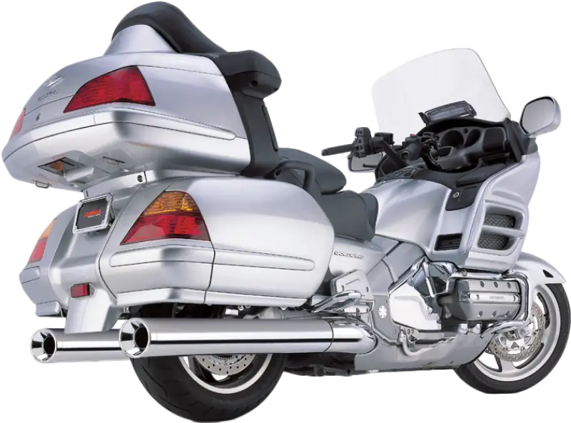 Slip On Billet Tips Chrome Hon Gl1800 01 10 - COBRA