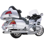 Slip On Billet Tips Chrome Hon Gl1800 01 10 - COBRA