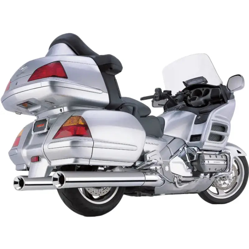 Slip On Billet Tips Chrome Hon Gl1800 01 10 - COBRA