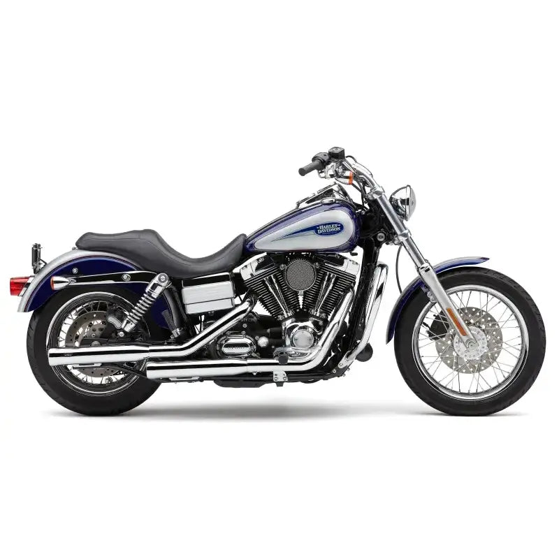 3" Nh Series Slip Ons Chrome Dyna 91 17 - COBRA
