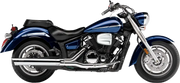 Slip On W/Scalloped Tip Chrome Yam V Star 1300 07 18 - COBRA