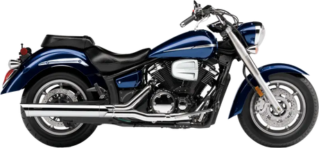 Slip On W/Scalloped Tip Chrome Yam V Star 1300 07 18 - COBRA
