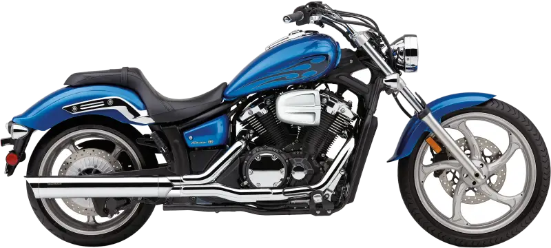 Slip On W/Scalloped Tip Chrome Yam Stryker 11 18 - COBRA