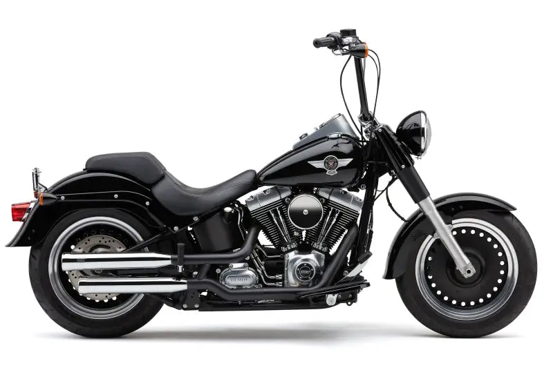 3" Nh Series Slip Ons Chrome Fat Boy/Dce 07 17 - COBRA