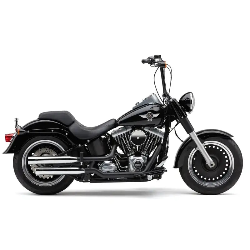 3" Nh Series Slip Ons Chrome Fat Boy/Dce 07 17 - COBRA