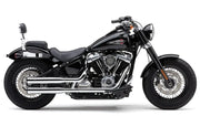 3" Rpt Slip Ons Chrome Softail 18 22 - COBRA