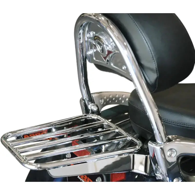 Solo Luggage Rack Tube Chrome Fits OEM Backrest Kaw Vn1600d - COBRA