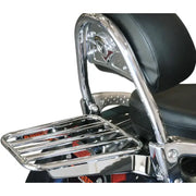 Solo Luggage Rack Tube Chrome Fits OEM Backrest Kaw Vn900 - COBRA