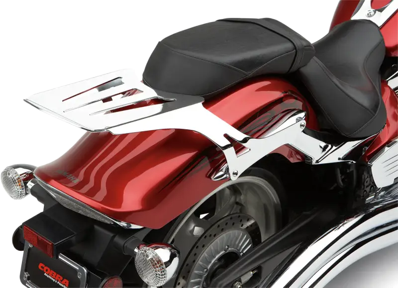 Solo Luggage Rack Chrome Formed Yam Raider 08 18 - COBRA
