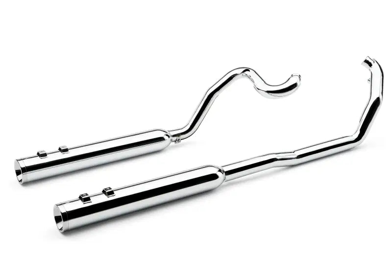True Dual Headpipes Chrome Flh/Flt 07 08 - COBRA