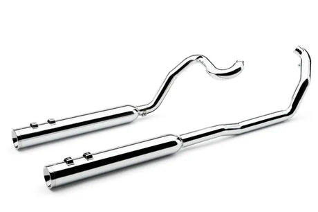 True Dual Headpipes Chrome Flh/Flt 95 06 - COBRA