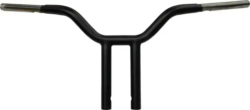 Black motorcycle handlebars from Chubby 12 Physco S Fighter Satin Black, satin black style