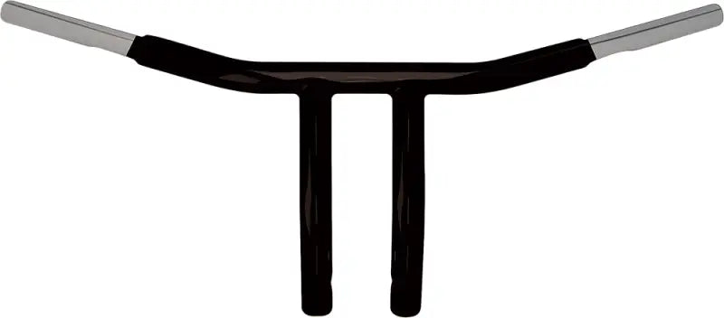 Chubby 8" Drag Bar Satin Black - WILD 1