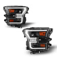 CHWJ-0427-B Winjet 2015-2017 Ford F-150 Projector Drl - Headlight Assembly