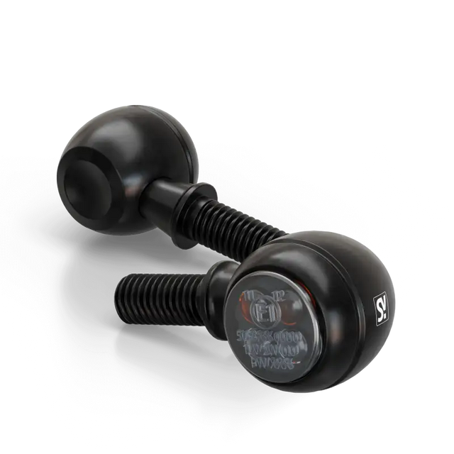 SHIN YO Circula S Led Turn Signal Pair Black for Powersports