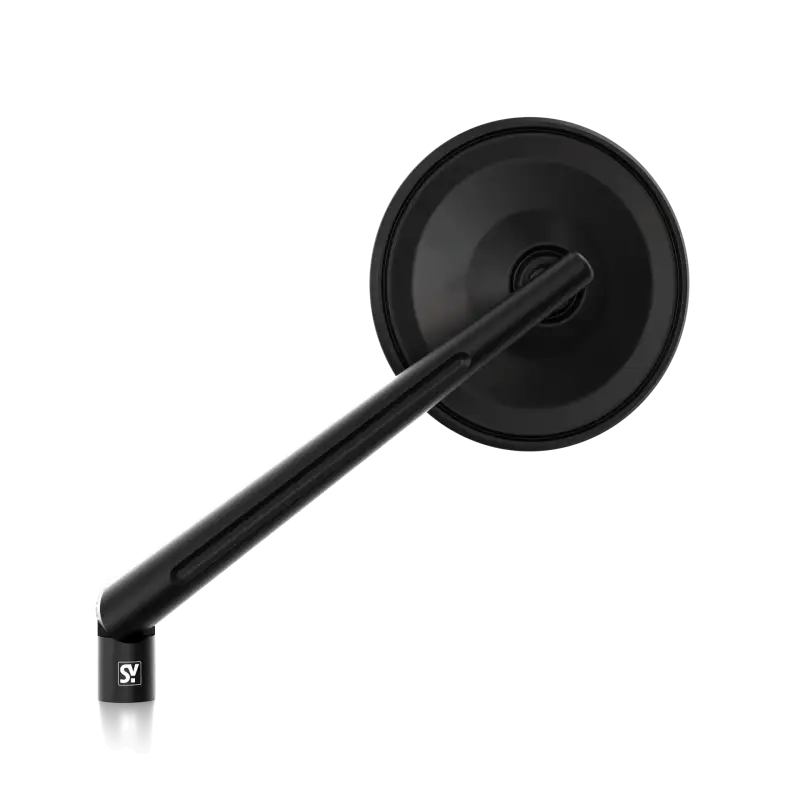 SHIN YO Circula S Mirror Each Black for Powersports