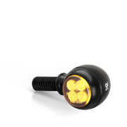 SHIN YO Circula S Ts/Tail/Brake Light Pair Black for Powersports