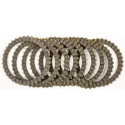 Stack of motorcycle clutch friction plates for CK1224 Clutch Kit, part of CK1224 clutch