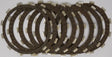 Stack of ten clutch friction plates for CK2350 Redline Clutch Kit Ck2350