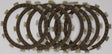 Motorcycle clutch friction plates for CK3390 Redline Clutch Kit in excellent condition