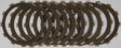 Stack of motorcycle clutch friction plates for CK3435 Redline Clutch Kit Ck3435