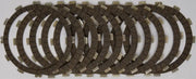 Stack of motorcycle clutch friction plates for CK3435 Redline Clutch Kit Ck3435