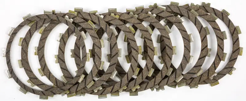 Stack of motorcycle clutch friction plates for CK3451 Redline Clutch Kit
