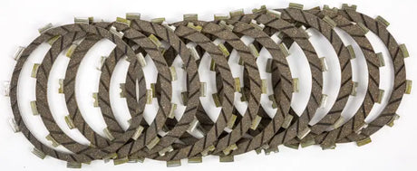 Stack of motorcycle clutch friction plates for CK3451 Redline Clutch Kit
