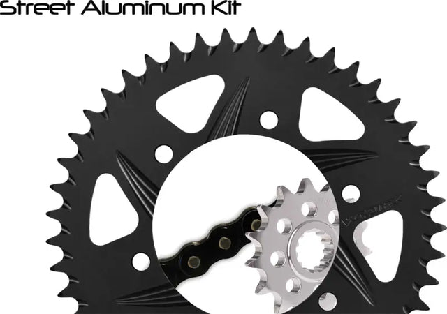 CK4230 Sprocket/Chain Kit Stl/Alu 15/43t Blk Sx3 520 110l Blk 
