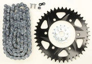 CK4259 Vortex Sprocket/Chain Kit Stl/Alu 14/45T Blk Sx3 520-108L Blk - RV and Auto Parts