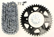 CK4260 Vortex Sprocket/Chain Kit Stl/Stl 14/45T Sil Sx3 520-108L Blk - RV and Auto Parts