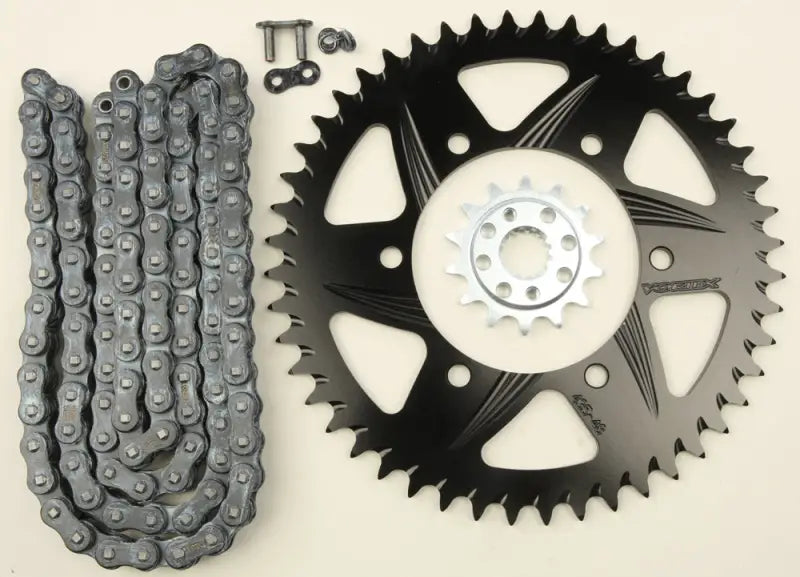 CK4264 Sprocket/Chain Kit Stl/Alu 14/48t Blk Sx3 520 108l Blk 