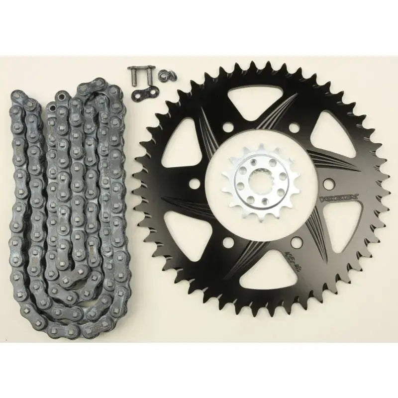 CK4264 Sprocket/Chain Kit Stl/Alu 14/48t Blk Sx3 520 108l Blk 