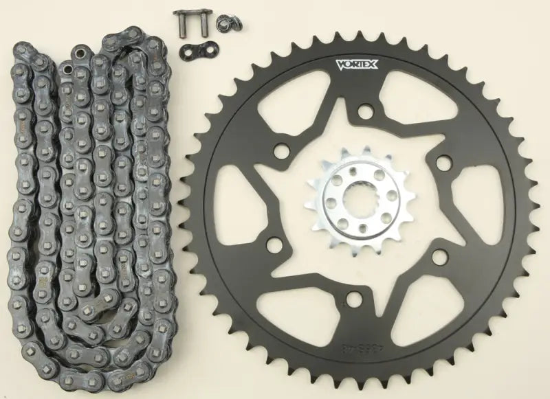 CK4265 Sprocket/Chain Kit Stl/Stl 14/48t Sil Sx3 520 108l Blk 