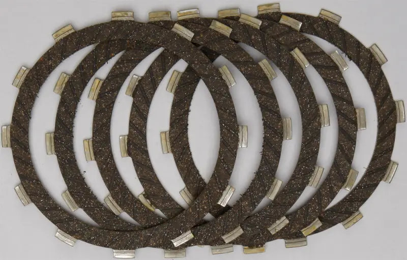 Dark circular friction plates with tabs for CK4473 Redline Clutch Kit clutch kit