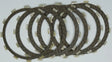 Stacked motorcycle clutch friction plates for CK4484 Clutch Kit, ideal for CK4484 clutch