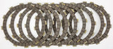 Stack of motorcycle clutch friction plates for CK4488 Redline Clutch Kit