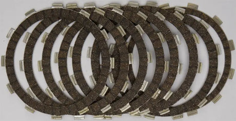 Redline clutch kit with 10 dark friction plates and metal tabs for motorcycle clutch