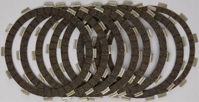 Redline clutch kit with 10 dark friction plates and metal tabs for motorcycle clutch